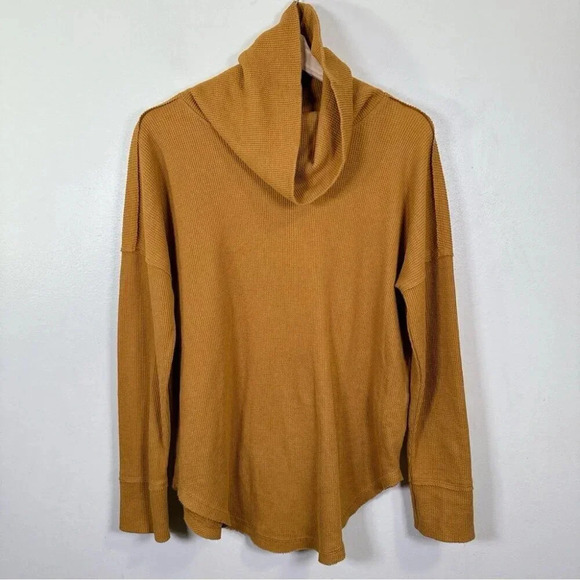 Anthropologie Maeve Womens Size Medium Ainsley  Thermal Turtleneck Sweater - Picture 2 of 15